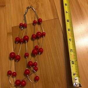 Red necklace